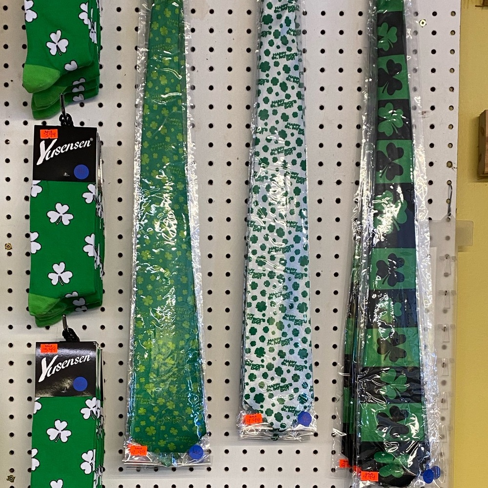St. Patrick’s Men’s Ties - three in lot